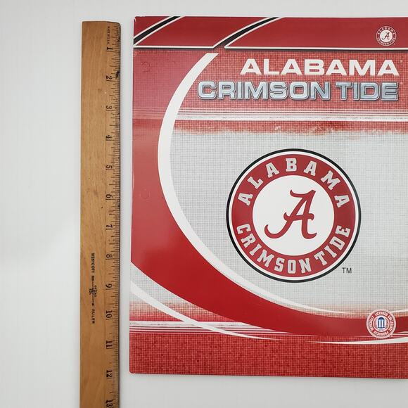 Lot of 4 University of Alabama Two Pocket Folders Crimson Tide Turner 2011 - Picture 6 of 12